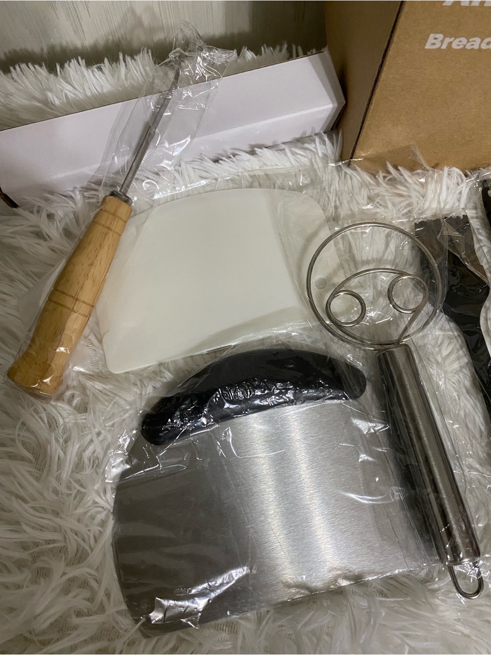 Bread Proofing Basket Starter Kit - Black and Clear - Picture 3 of 5